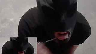 Gay Bitch Sucking in Basement